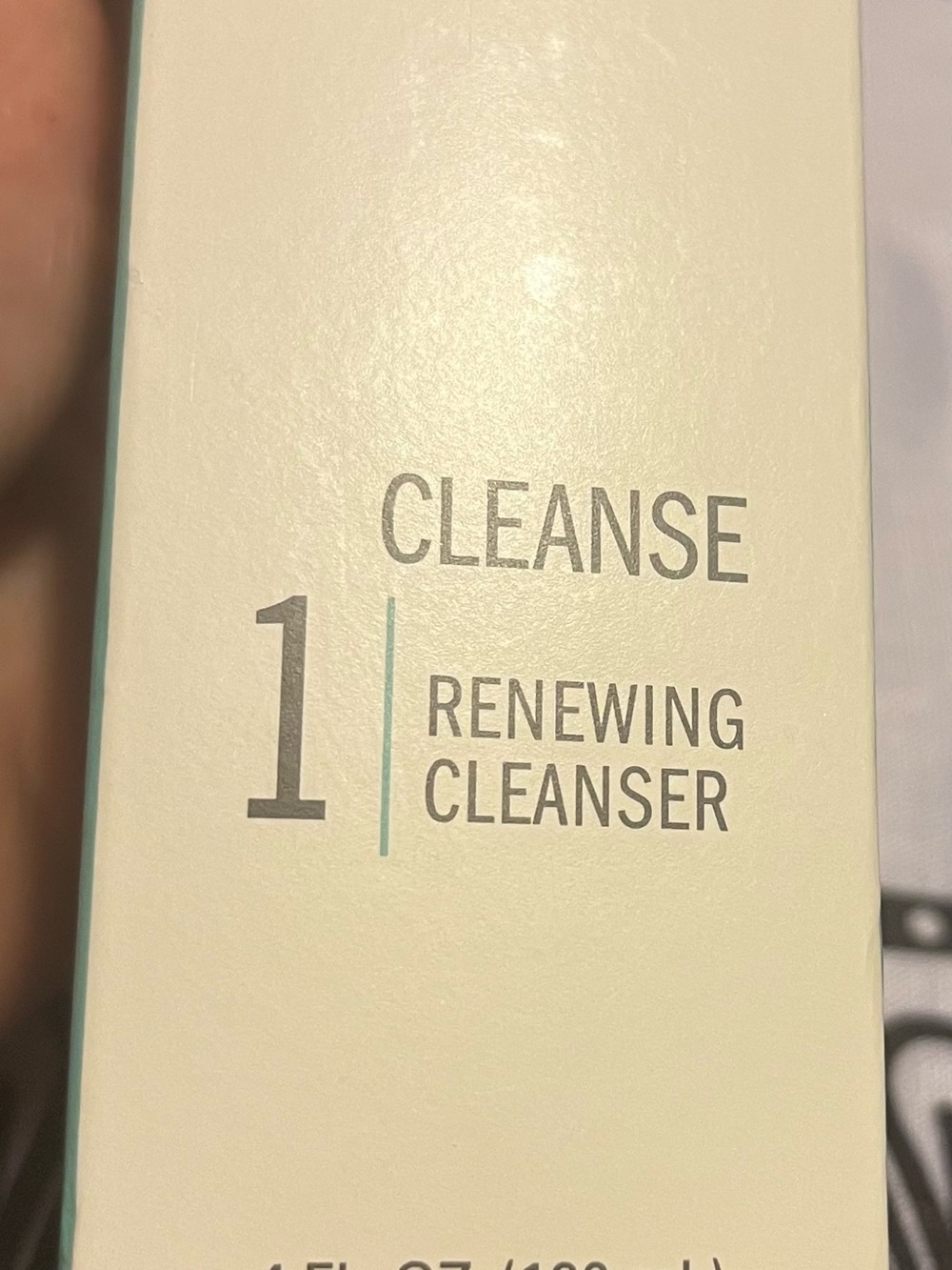Proactiv Renewing Cleanser - Cream & Teal Packaging
